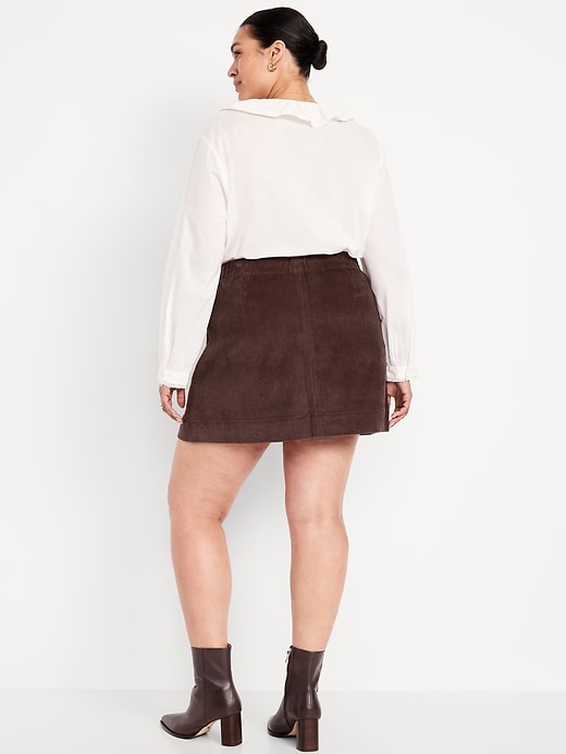 Image number 7 showing, Mini Corduroy Skirt