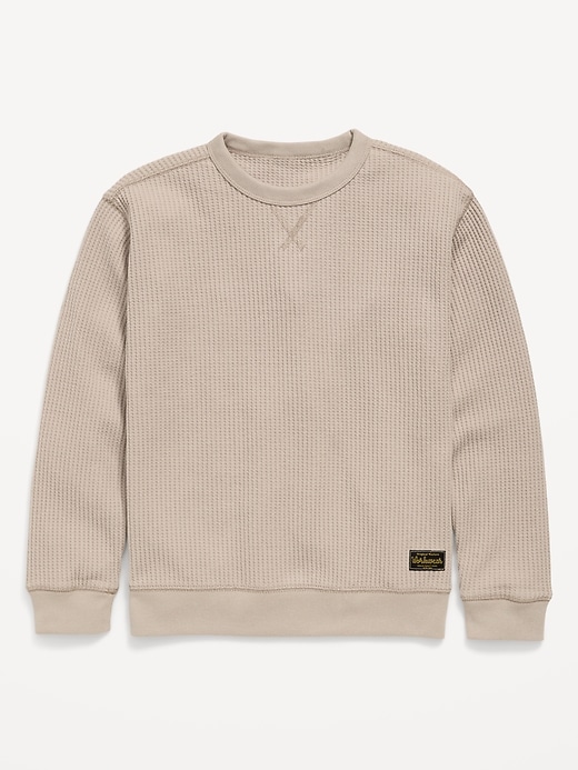L'image numéro 1 présente T-shirt en tricot isotherme à manches longues pour garçon