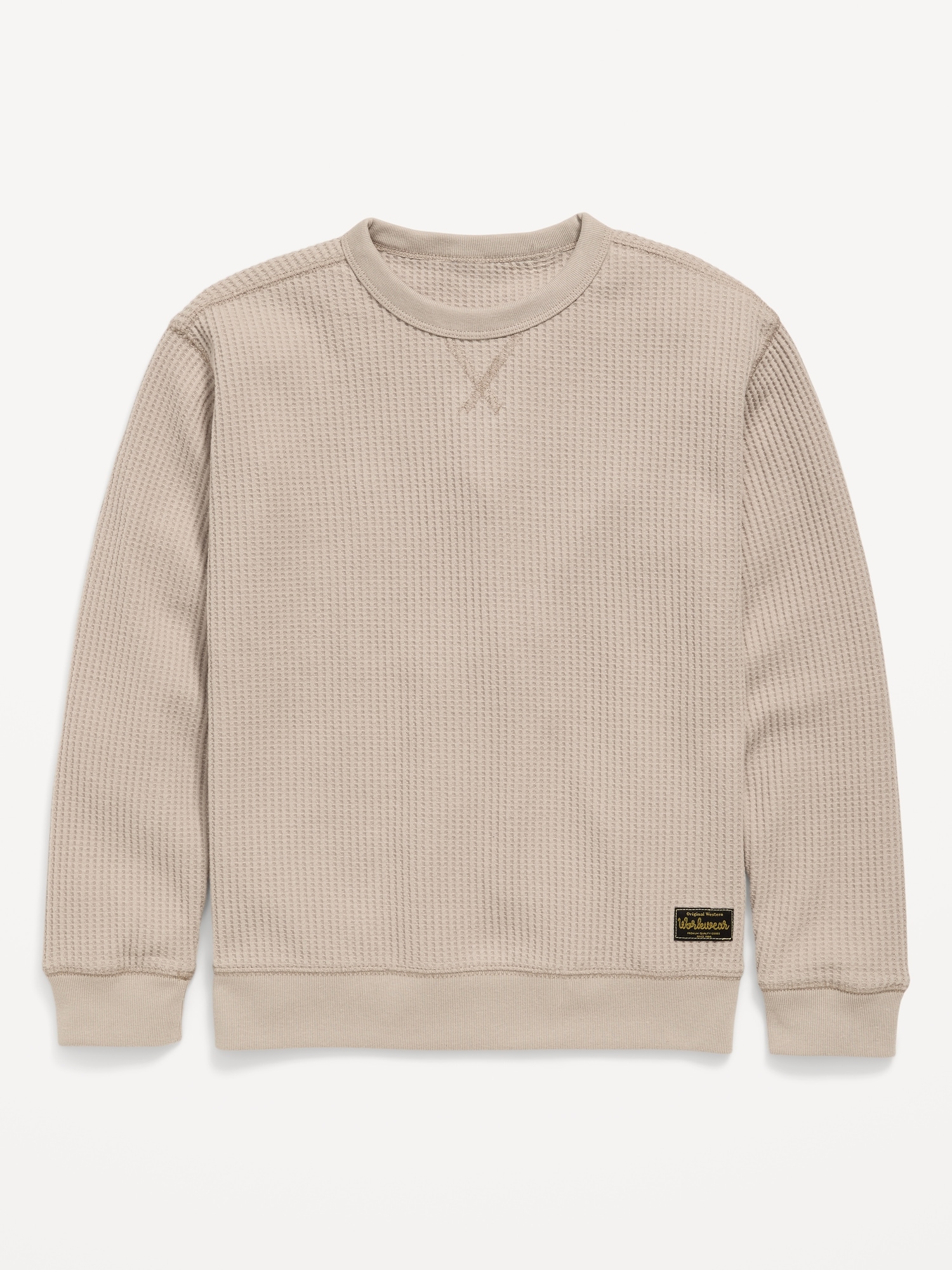 Long-Sleeve Thermal-Knit T-Shirt for Boys