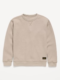 L'image numéro 1 présente T-shirt en tricot isotherme à manches longues pour garçon