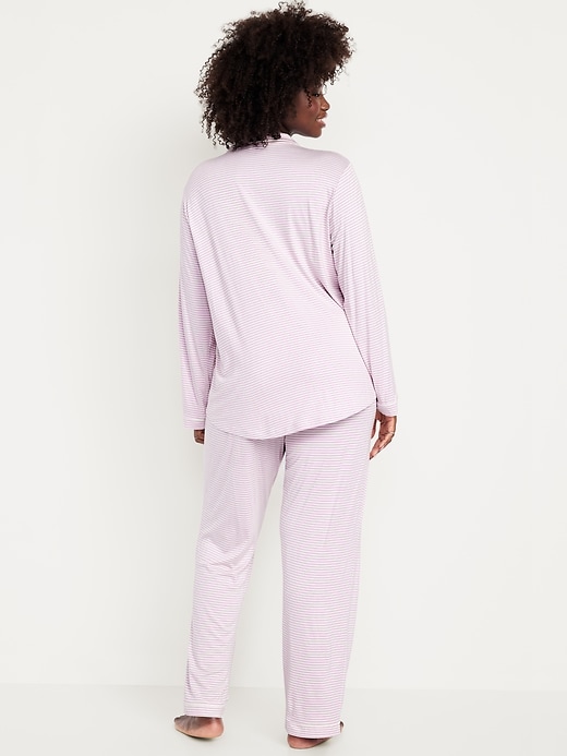 Image number 6 showing, Knit Pajama Pant Set
