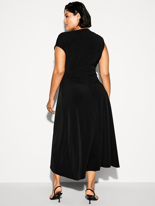 Image number 8 showing, The Occasion by Old Navy Twist-Front Jersey Midi Dress