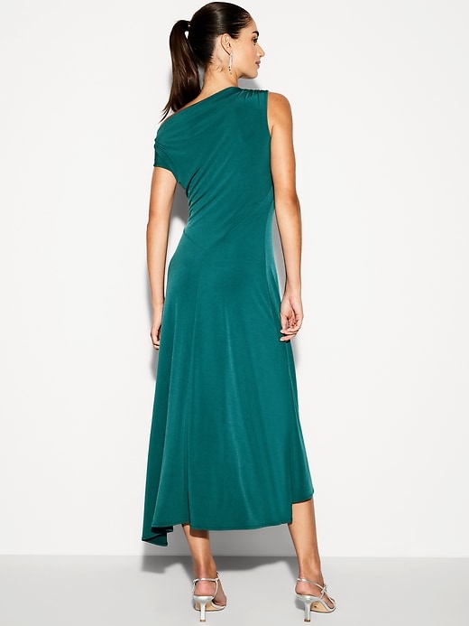 Image number 2 showing, The Occasion by Old Navy Twist-Front Jersey Midi Dress