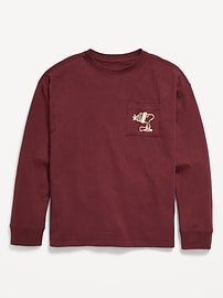 Image number 2 showing, Peanuts™ Snoopy Oversized Gender-Neutral Graphic T-Shirt for Kids