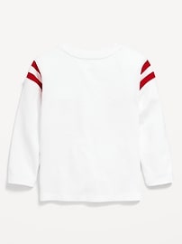 Image number 3 showing, Oversized Football Graphic T-Shirt for Toddler Boys