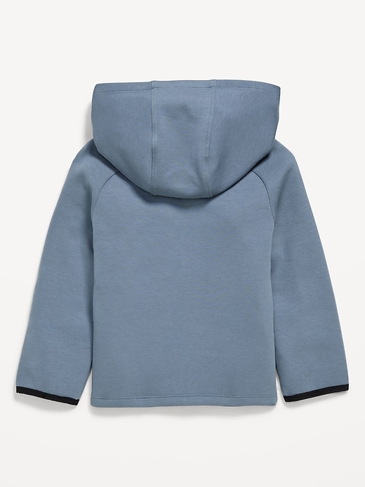 Image number 3 showing, Oversized Dynamic Fleece Zip-Front Hoodie for Toddler Boys