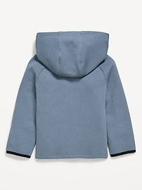 Image number 3 showing, Oversized Dynamic Fleece Zip-Front Hoodie for Toddler Boys