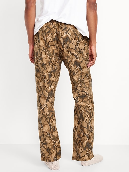Image number 2 showing, Printed Flannel Pajama Pants for Men
