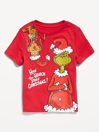 Image number 1 showing, Dr. Seuss™ Grinch Unisex Graphic T-Shirt for Toddler
