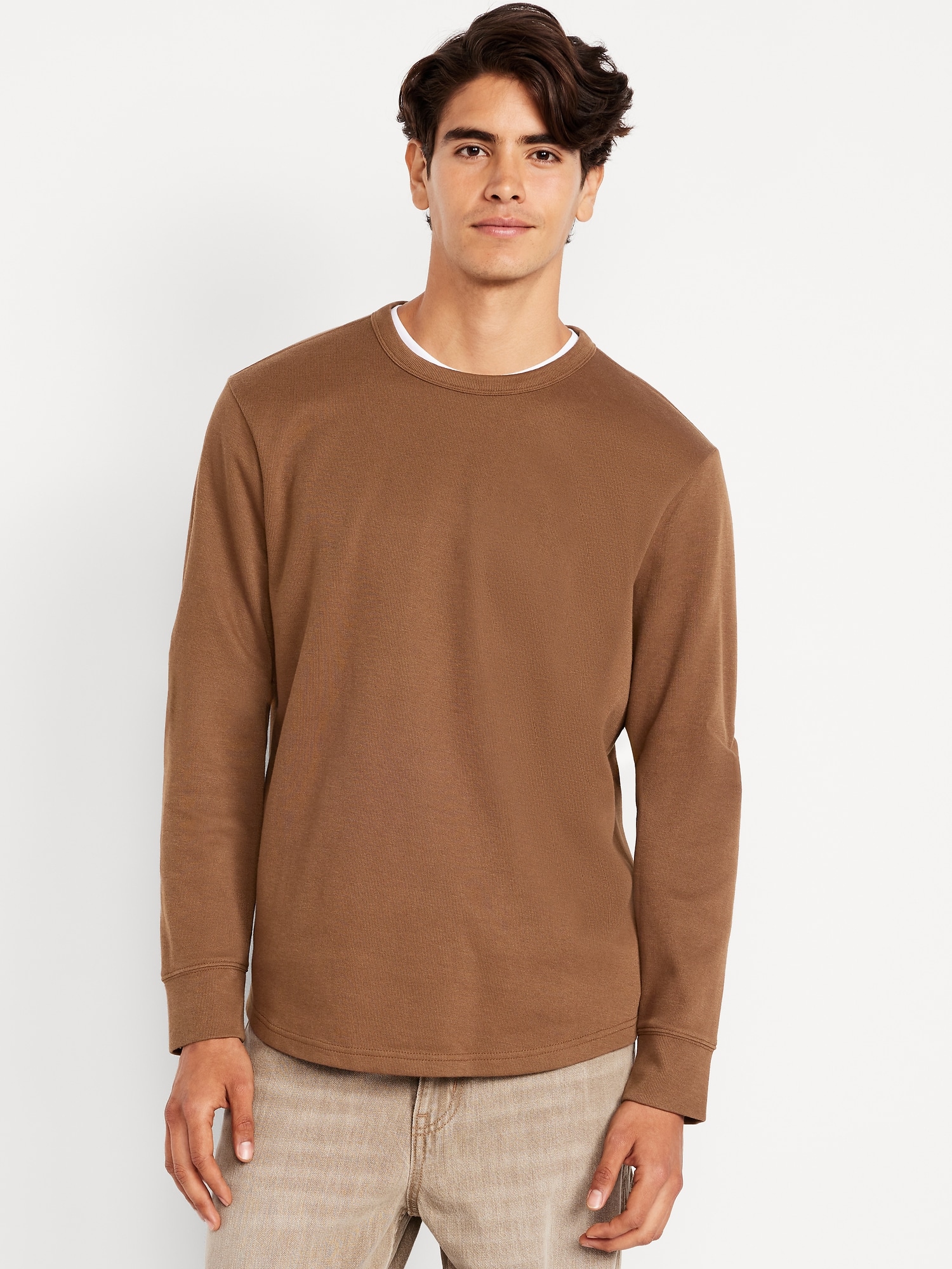Long-Sleeve French Rib T-Shirt | Old Navy