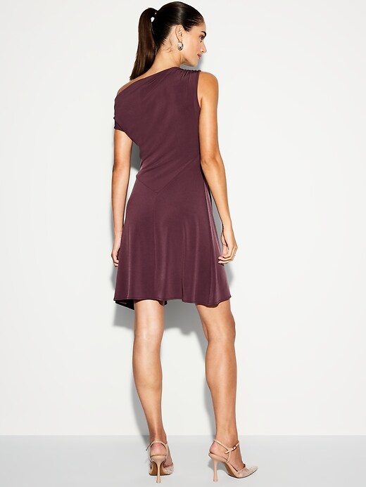 Image number 2 showing, The Occasion by Old Navy Twist-Front Jersey Mini Dress