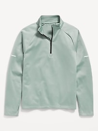 Image number 4 showing, Go-Dry Quarter-Zip Soccer Pullover for Boys