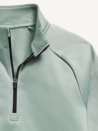 Image number 5 showing, Go-Dry Quarter-Zip Soccer Pullover for Boys