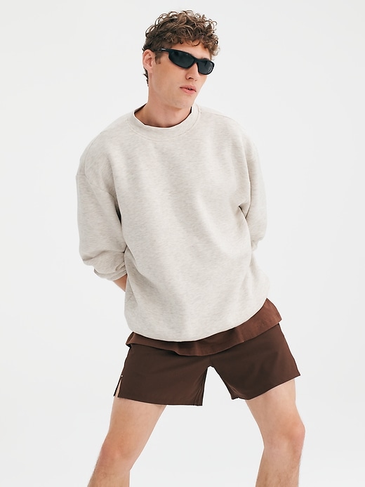 Image number 1 showing, Bounce Fleece Oversized Sweatshirt