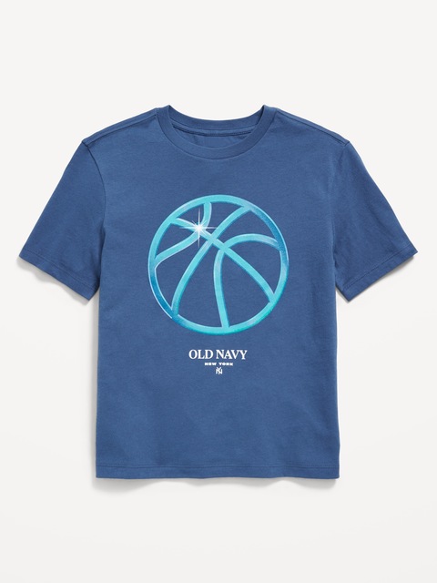 Short-Sleeve Logo-Graphic T-Shirt for Boys