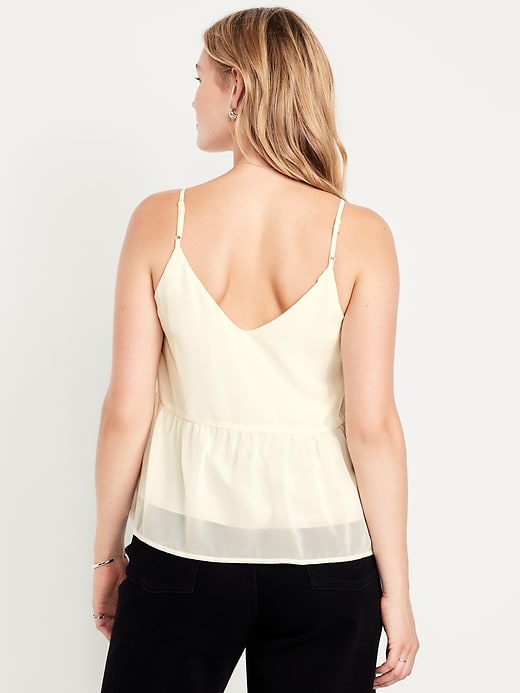 Image number 6 showing, Embellished Cami Peplum Top