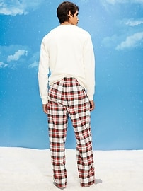 L'image numéro 2 présente Pantalon de pyjama en flanelle pour homme