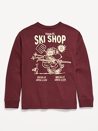 Image number 3 showing, Peanuts™ Snoopy Oversized Gender-Neutral Graphic T-Shirt for Kids