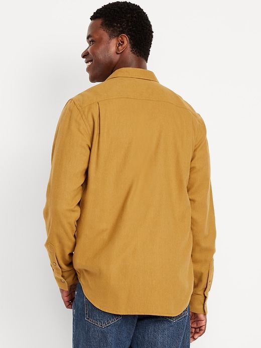 L'image numéro 2 présente Chemise en flanelle à poche