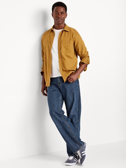 L'image numéro 3 présente Chemise en flanelle à poche