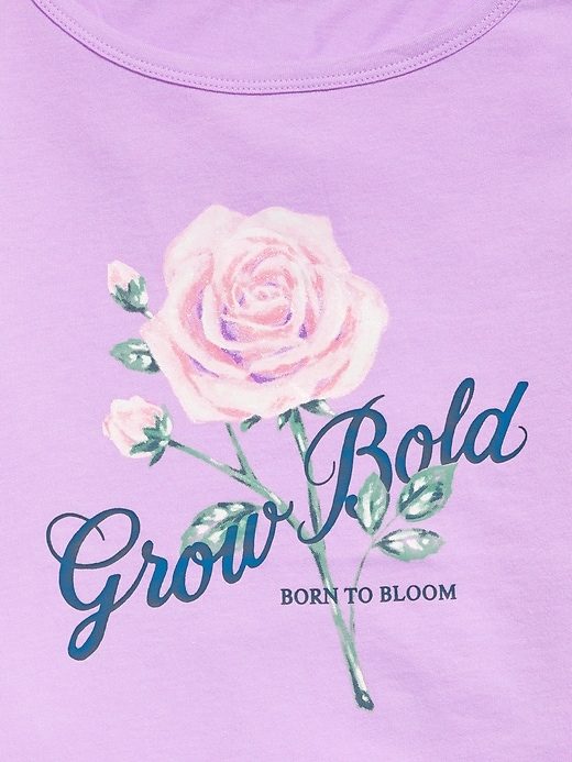 Image number 5 showing, Long-Sleeve Cropped Top for Girls