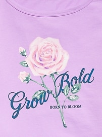 Image number 5 showing, Long-Sleeve Cropped Top for Girls