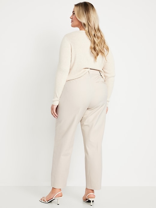 Image number 9 showing, High-Waisted Pixie Straight Pants