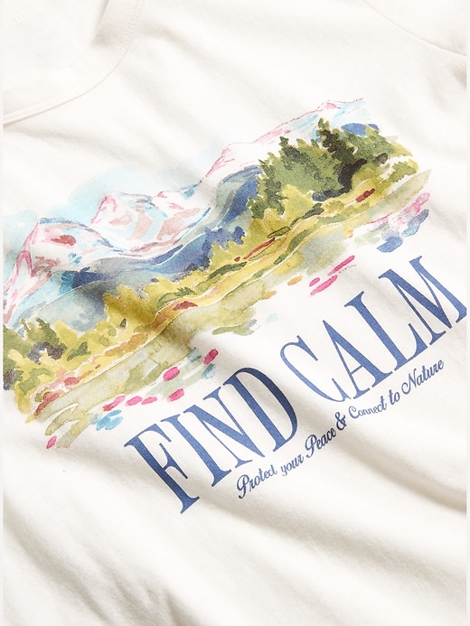 Image number 4 showing, EveryWear Crew-Neck Graphic T-Shirt