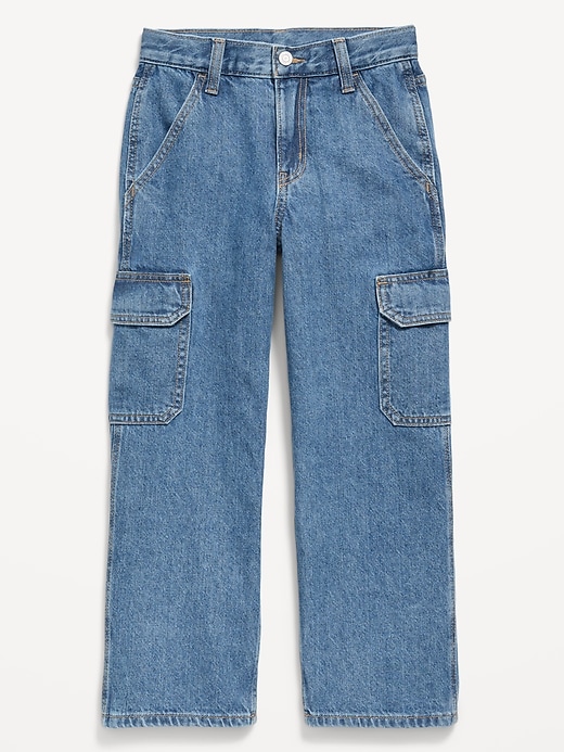 Image number 1 showing, Super Baggy Cargo Jeans for Boys