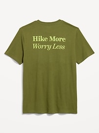 L'image numéro 2 présente T-shirt ras du cou à imprimé