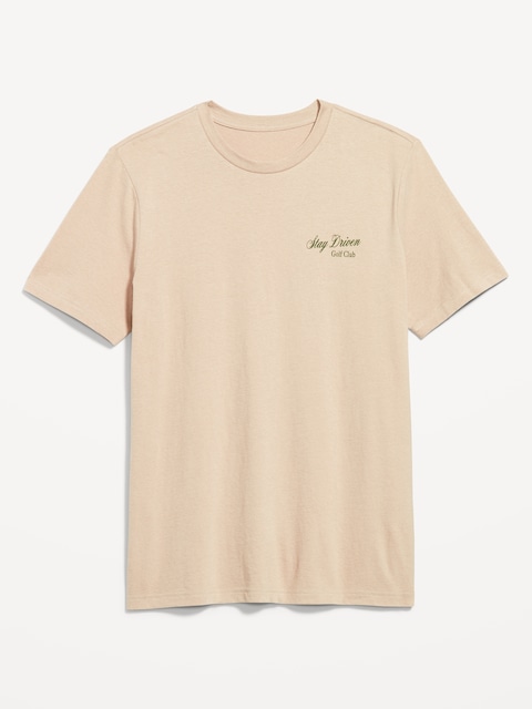 T-shirt ras du cou à imprimé - Sur Le Rivage