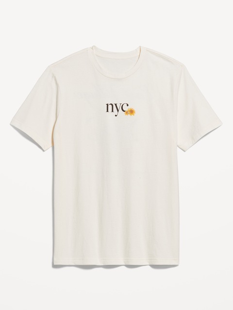 Crew-Neck Graphic T-Shirt