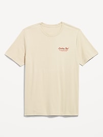 L'image numéro 1 présente T-shirt ras du cou à imprimé