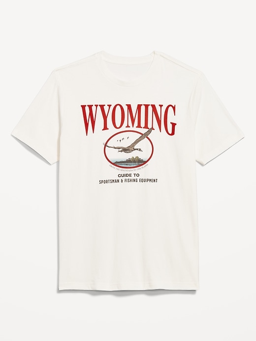 Image number 1 showing, Crew-Neck Graphic T-Shirt