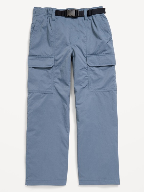 Super Baggy Belted Pull-On Cargo Pants for Boys