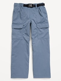 Image number 2 showing, Super Baggy Belted Pull-On Cargo Pants for Boys