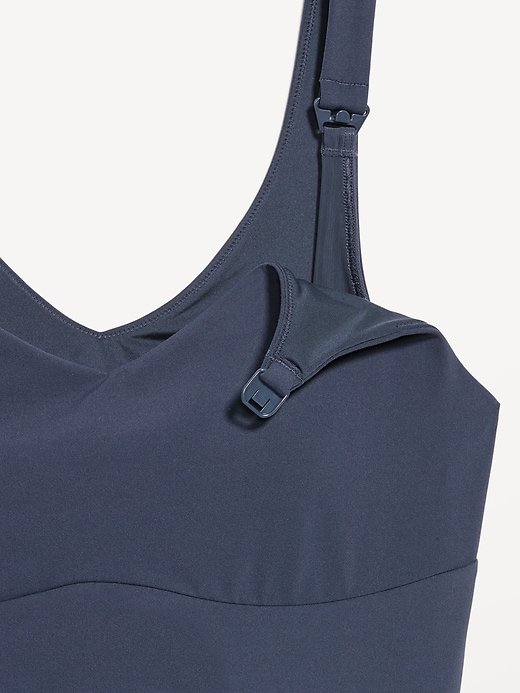 Image number 3 showing, Maternity Light Support StudioSmooth Longline Nursing Bra
