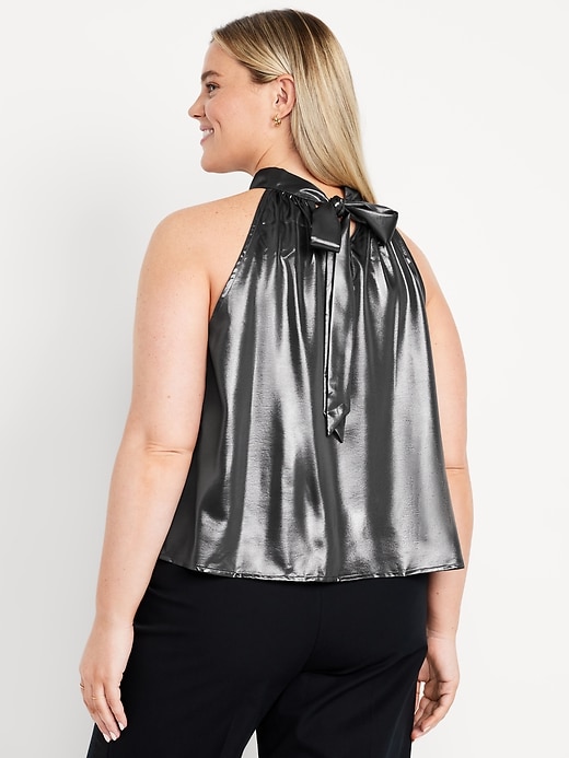 Image number 8 showing, Satin Shine Halter Top