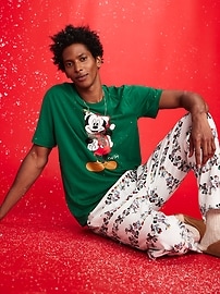 Image number 1 showing, Old Navy x Disney Holiday-Graphic T-Shirt for Men