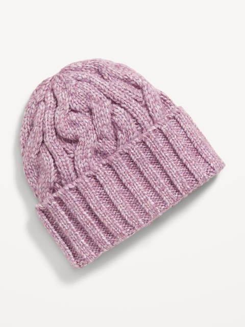 Bonnet en tricot torsadé pour Homme
