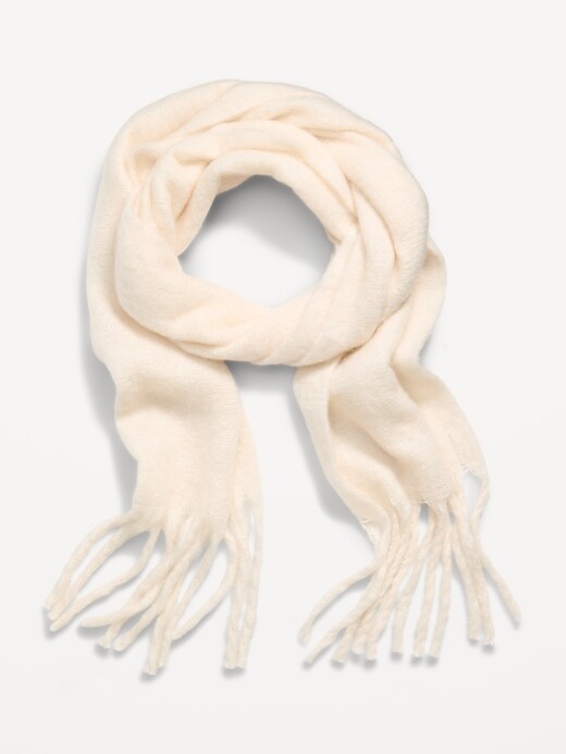 Image number 2 showing, Brushed Fringed Scarf