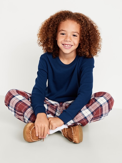 Image number 3 showing, Plaid Flannel Pajama Pants for Boys