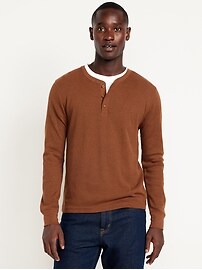Image number 2 showing, 2-Pack Waffle Henley T-Shirt