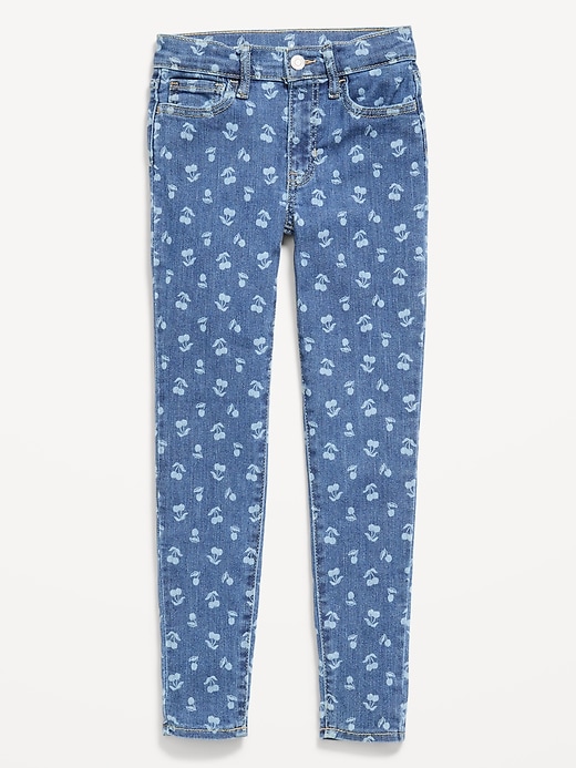 Image number 1 showing, Printed High-Waisted Rockstar 360° Stretch Jeggings for Girls