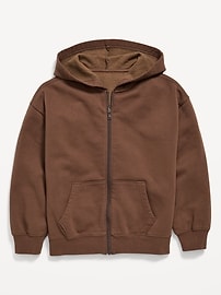 Image number 1 showing, Oversized Zip Hoodie for Boys