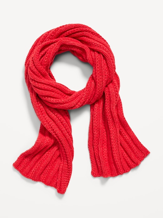 L'image numéro 2 présente Écharpe en tricot épais pour femme