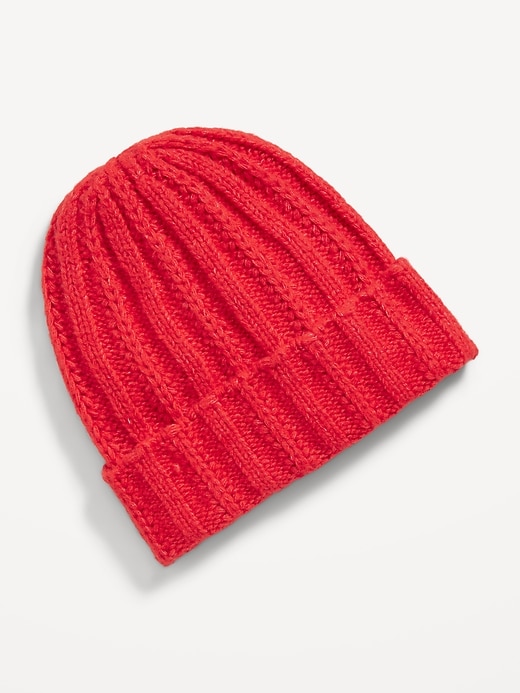 L'image numéro 2 présente Bonnet en tricot épais pour femme