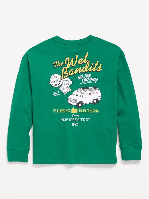 Image number 3 showing, Home Alone™ Oversized Gender-Neutral Graphic T-Shirt for Kids