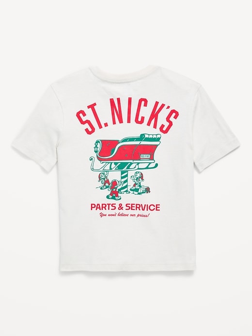 L'image numéro 2 présente T-shirt à manches courtes à imprimé pour garçon