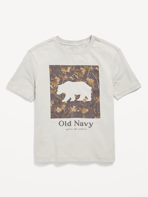 Image number 1 showing, Short-Sleeve Logo-Graphic T-Shirt for Boys